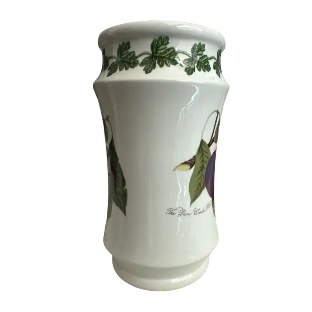 Portmeirion Pomona Botanic Spice Jar Vase Utensil Jar Made in England